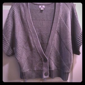 Knit grey cardigan